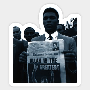 Muhammad Ali Allah is the Greatest Sticker